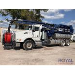 2013 Kenworth T400 Vactor Guzzler 2115-J6-Plus Sewer Cleaner Vacuum Truck