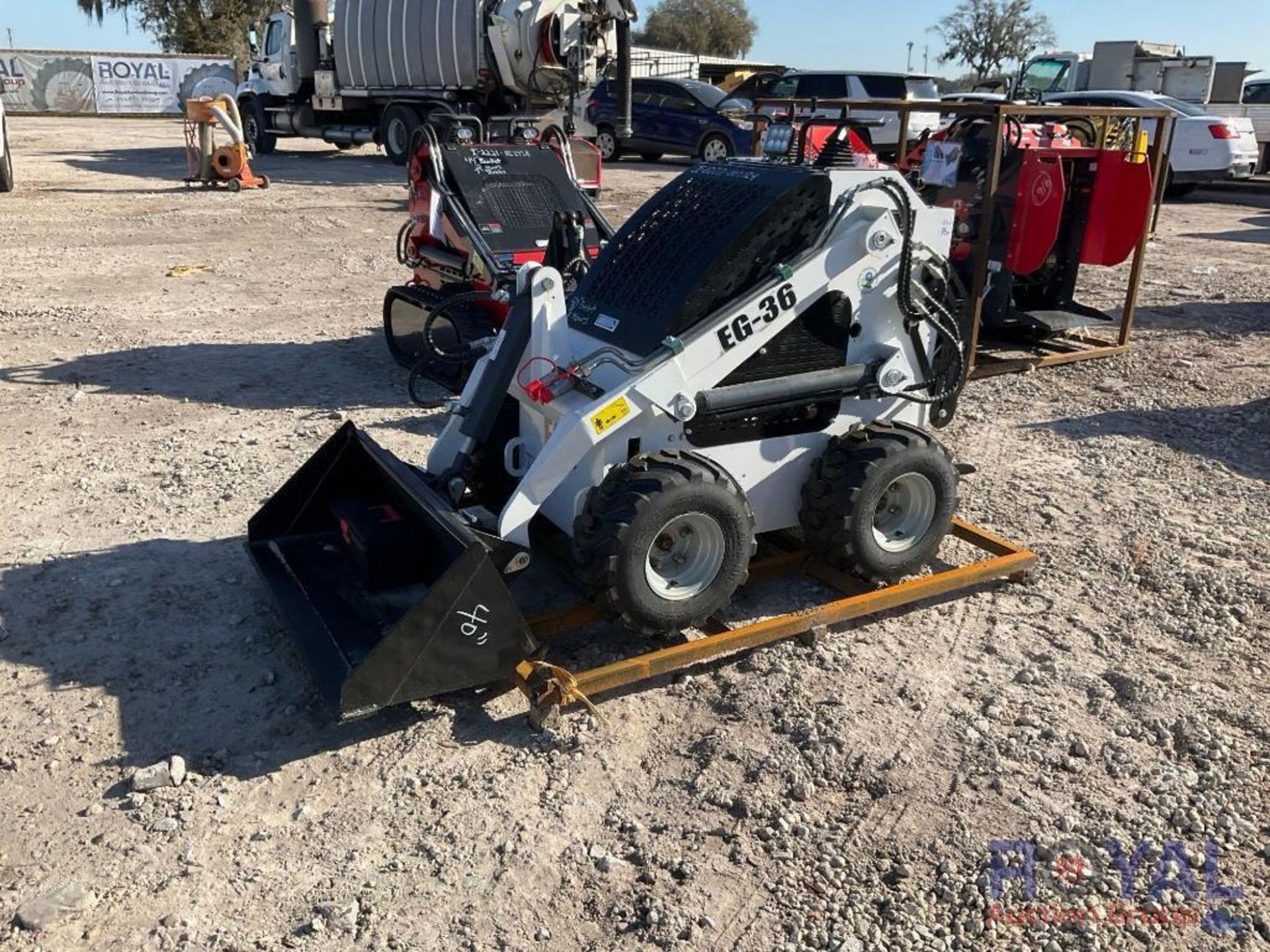 2024 EGN EG36 Stand On Mini Wheel Loader Skid Steer