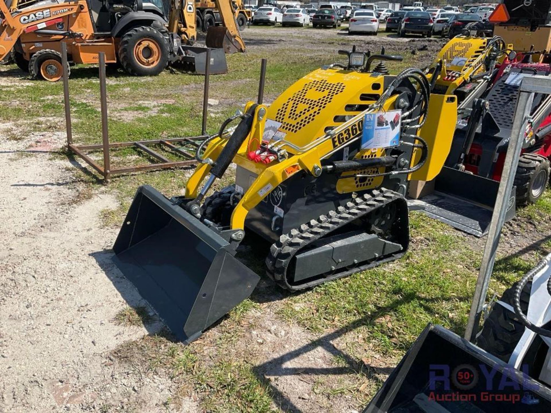 2024 EGN EG360 Stand On Mini Track Loader Skid Steer