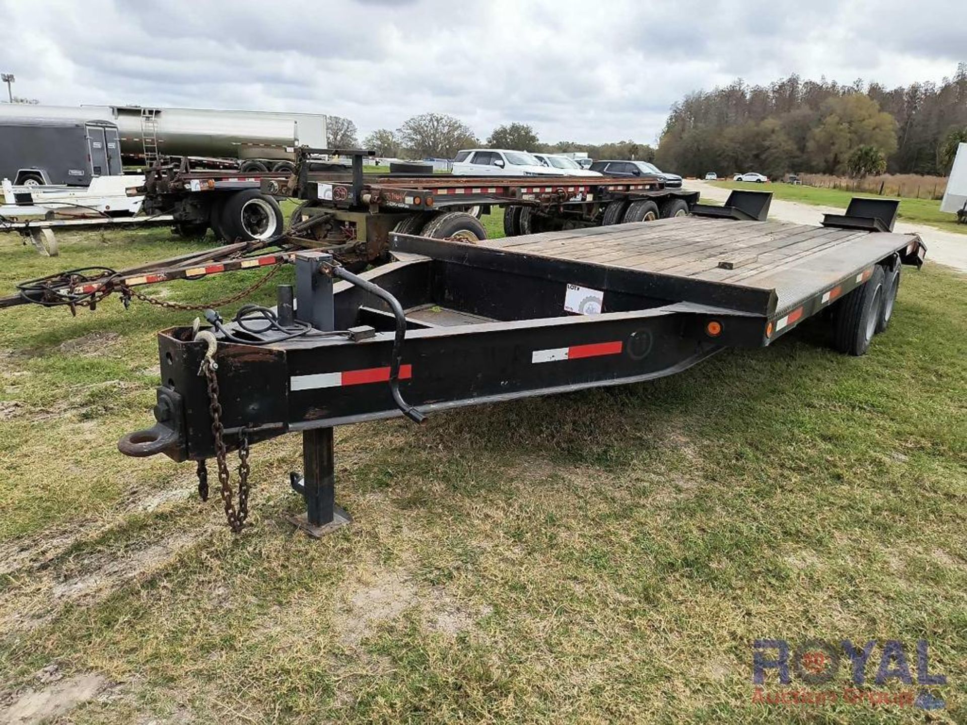 2004 16ft T/A Dovetail Equipment Trailer