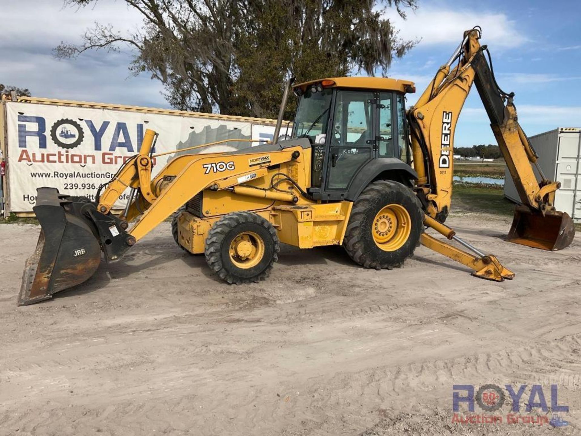 2006 John Deere 710G 4X4 Extendahoe Backhoe Loader