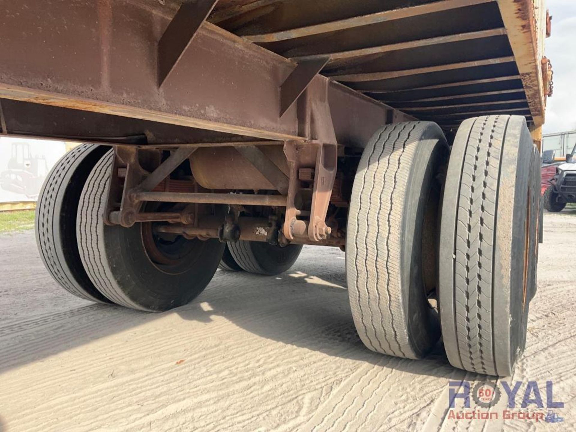 1995 Steco SE03256 32ft Sludge Push Out Trailer - Image 9 of 14