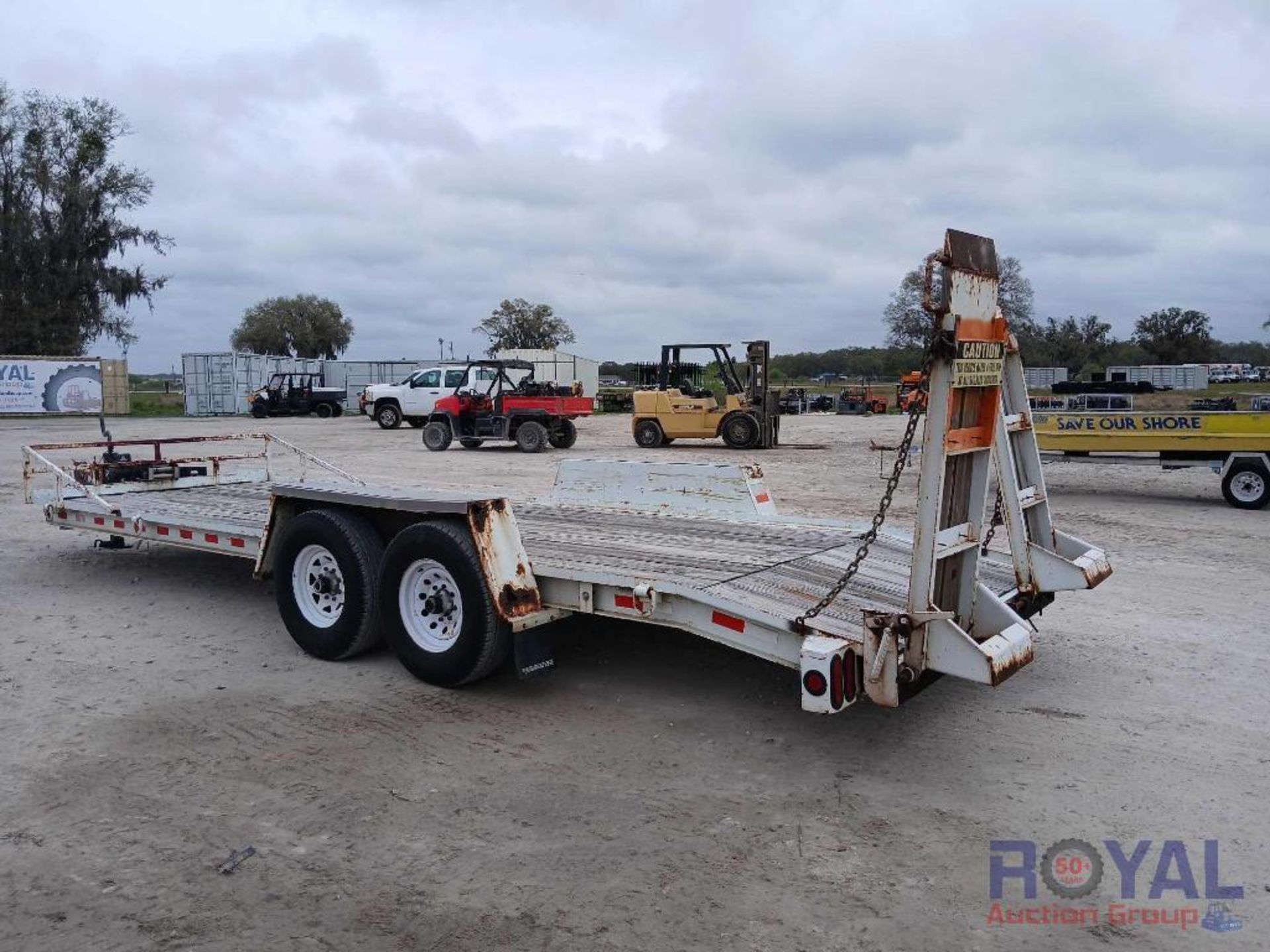 2008 Towmaster T-12DDB 19ft Car Trailer - Image 4 of 13