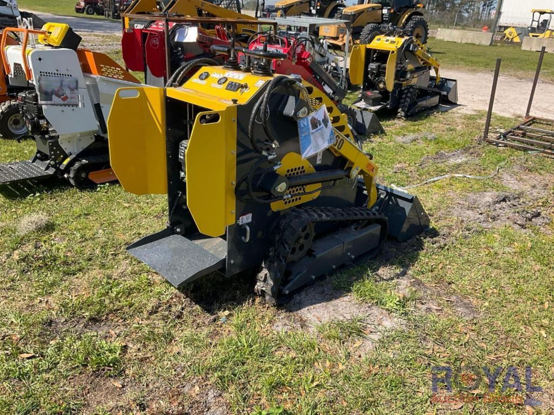 2024 EGN EG360 Stand On Mini Track Loader Skid Steer - Image 3 of 14