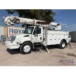 2011 International Durastar 4300 Altec DM47BR Insulated Digger Derrick Truck