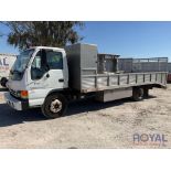 2004 Isuzu NQR Alumne 20FT Landscape Flatbed Truck