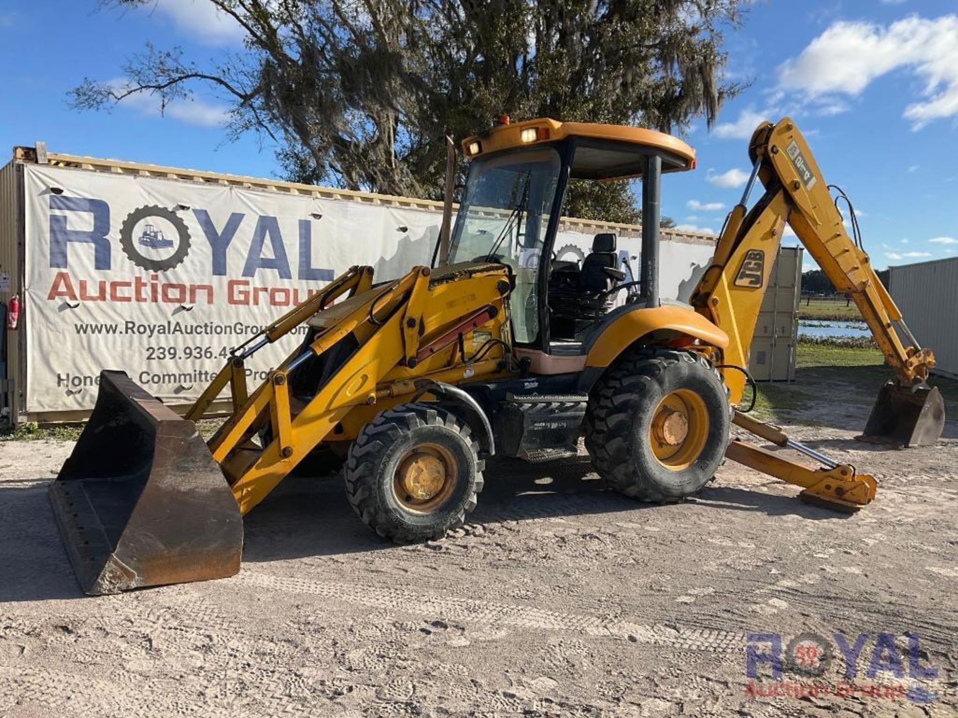 2005 JCB 214 Extendahoe 4X4 Backhoe Loader