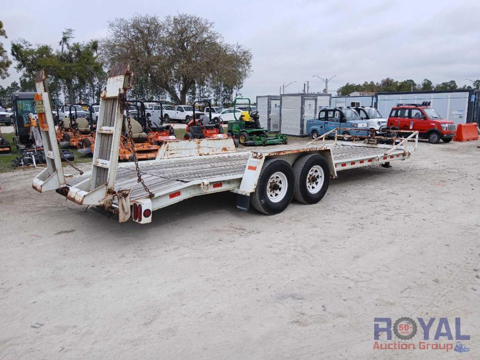 2008 Towmaster T-12DDB 19ft Car Trailer - Image 3 of 13