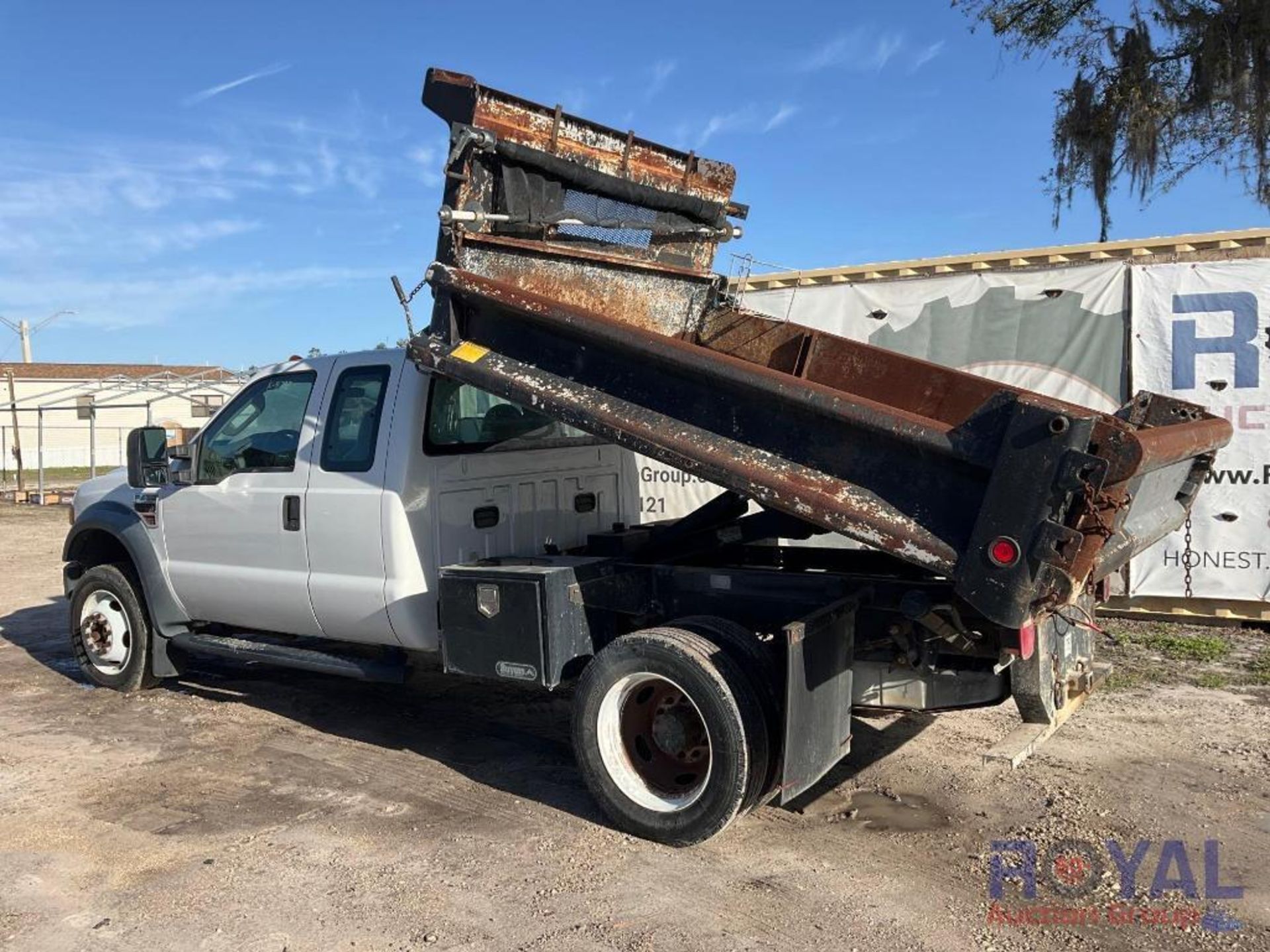 2008 Ford F450 4x4 Mason Dump Truck - Image 4 of 24