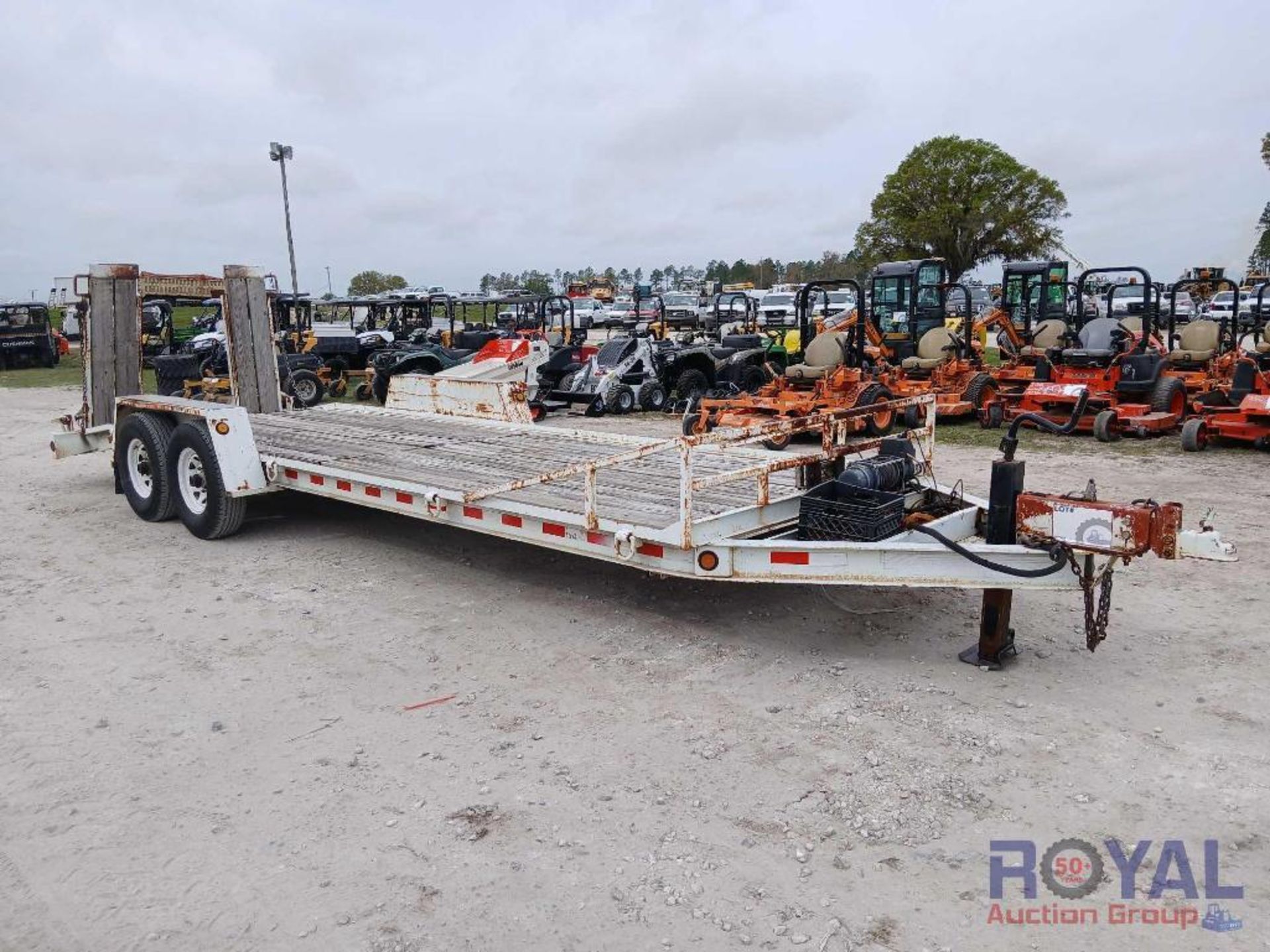 2008 Towmaster T-12DDB 19ft Car Trailer - Image 2 of 13