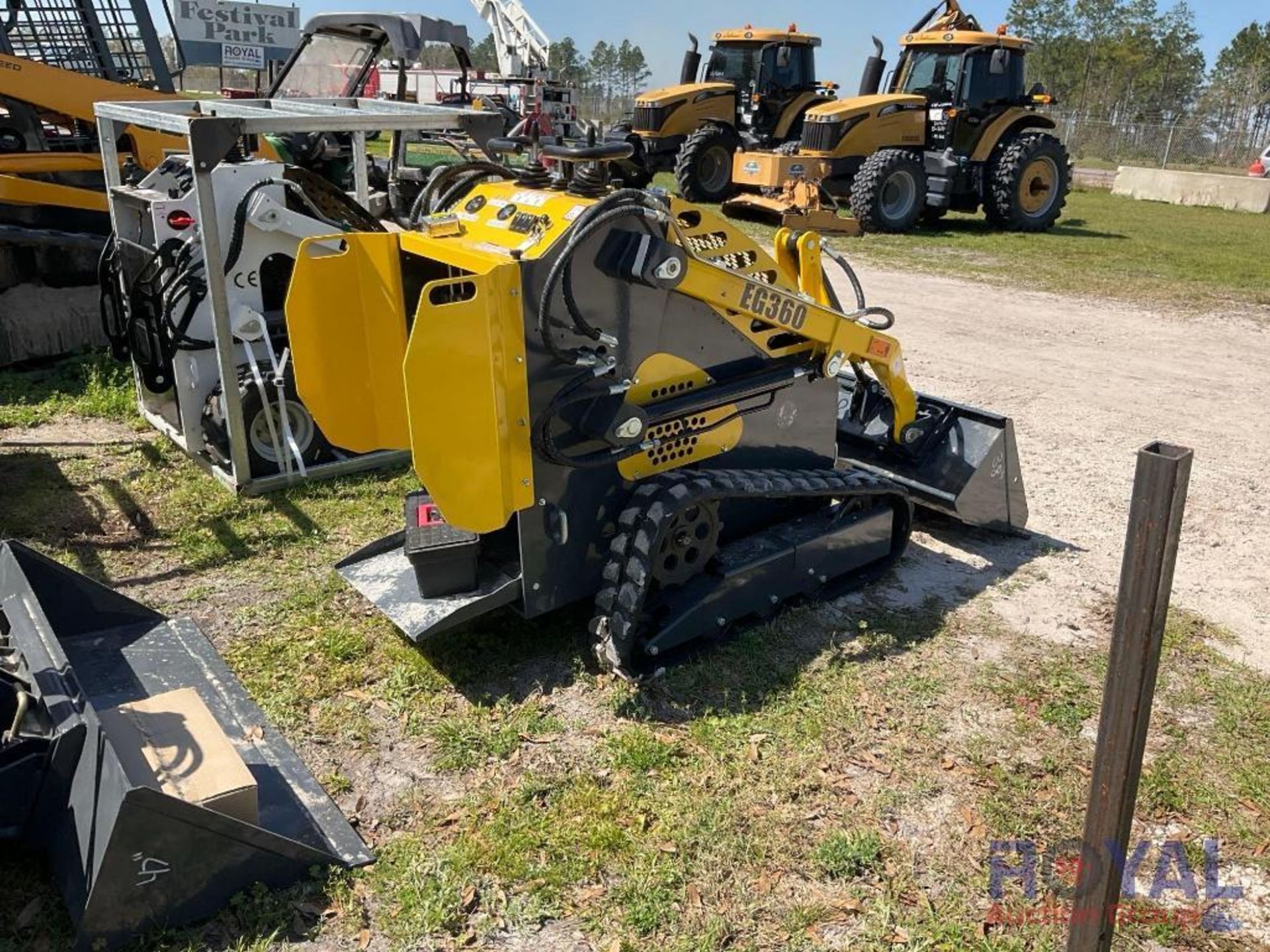 2024 EGN EG360 Stand On Mini Track Loader Skid Steer - Image 3 of 14