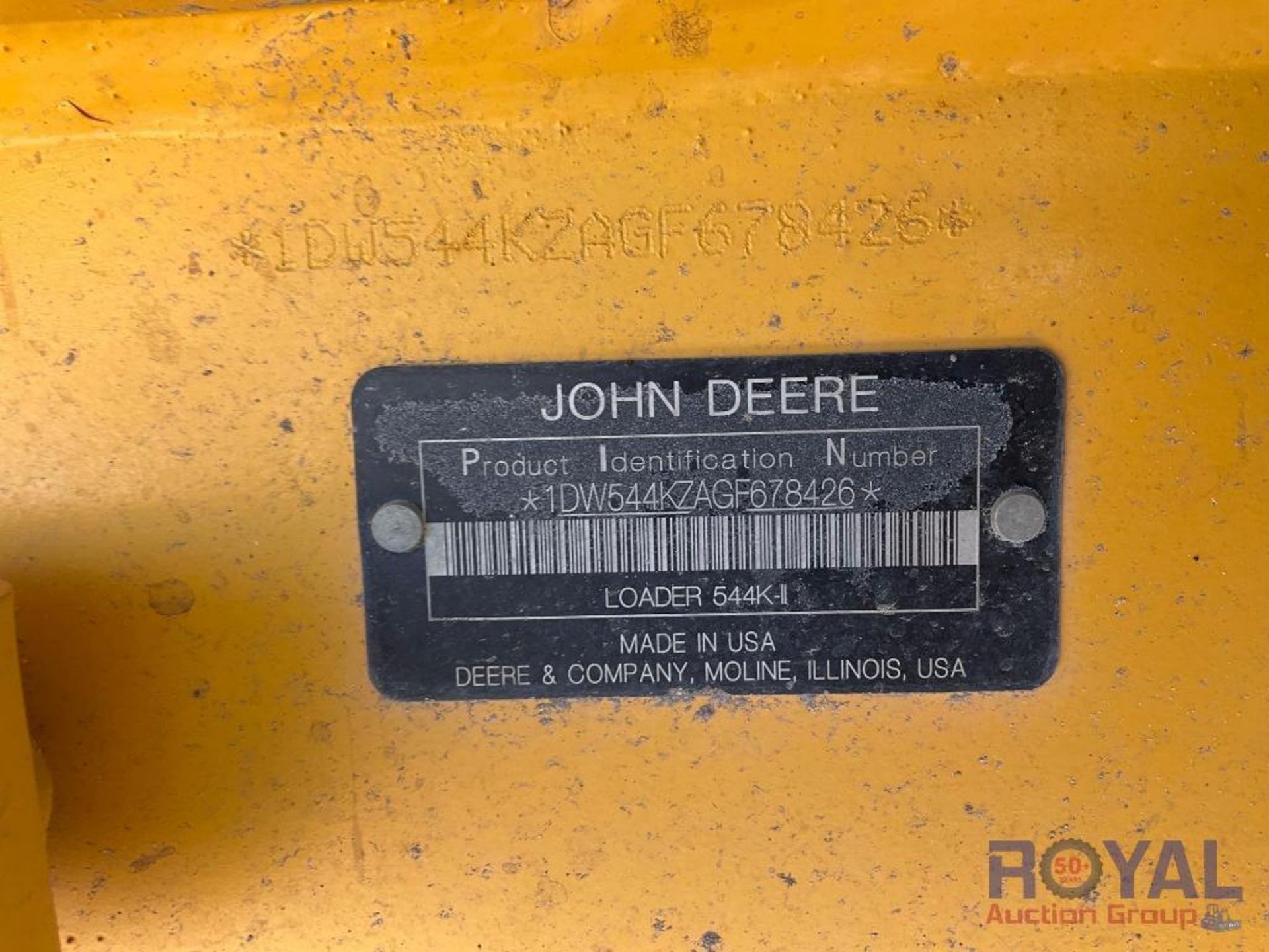 2017 John Deere 544K-II Articulated Wheel Loader - Image 5 of 24