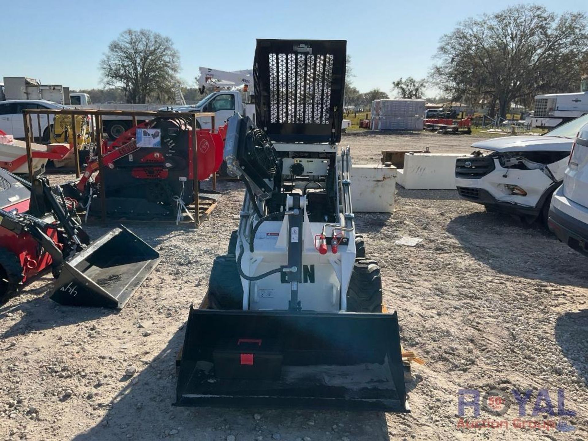 2024 EGN EG36 Stand On Mini Wheel Loader Skid Steer - Image 7 of 16