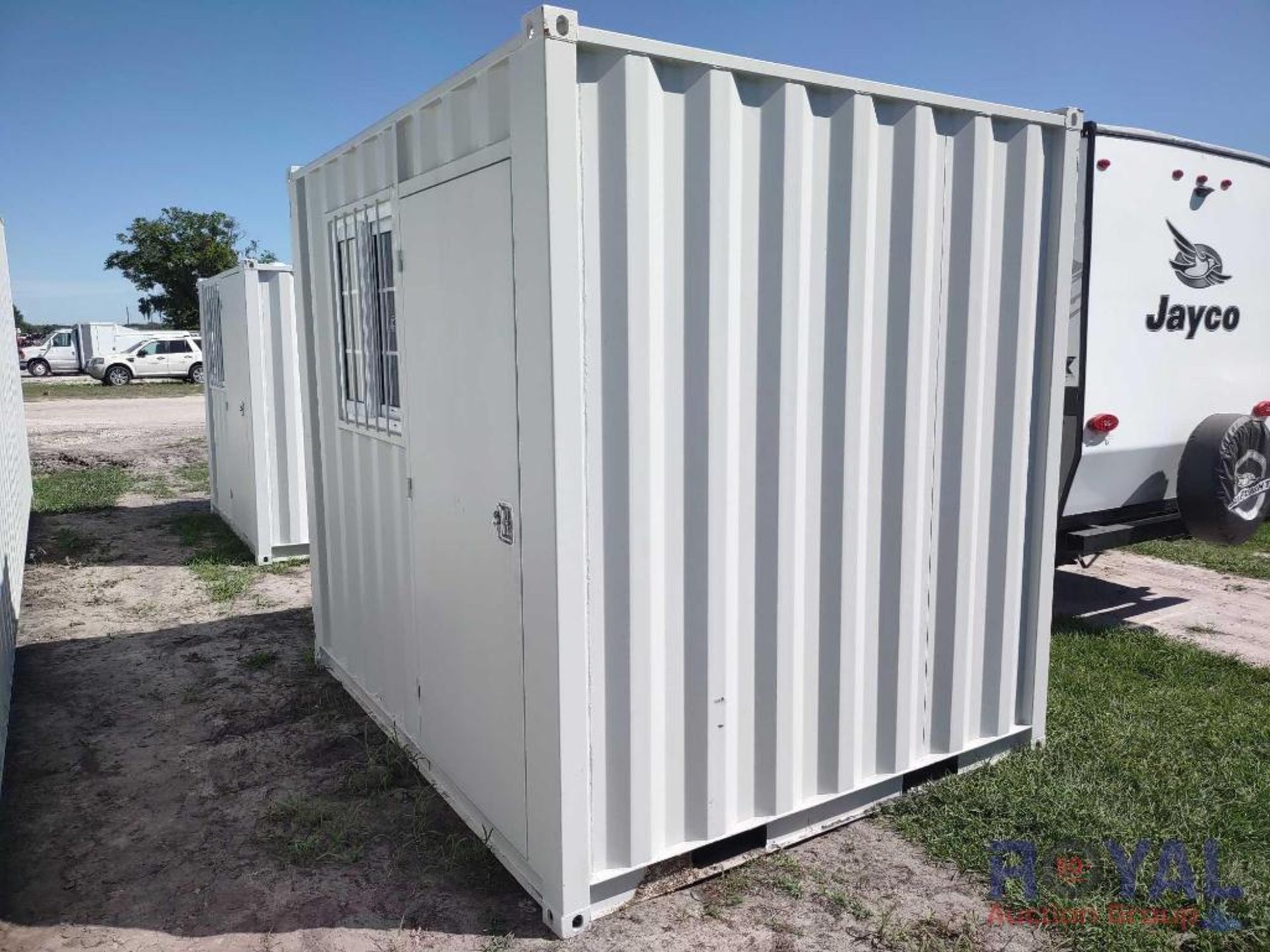 2024 9x7 Shipping Container Shed - Image 3 of 4