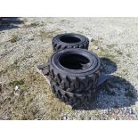 Lot Of 4 Unused 10-16.5 Skid Steer Tires