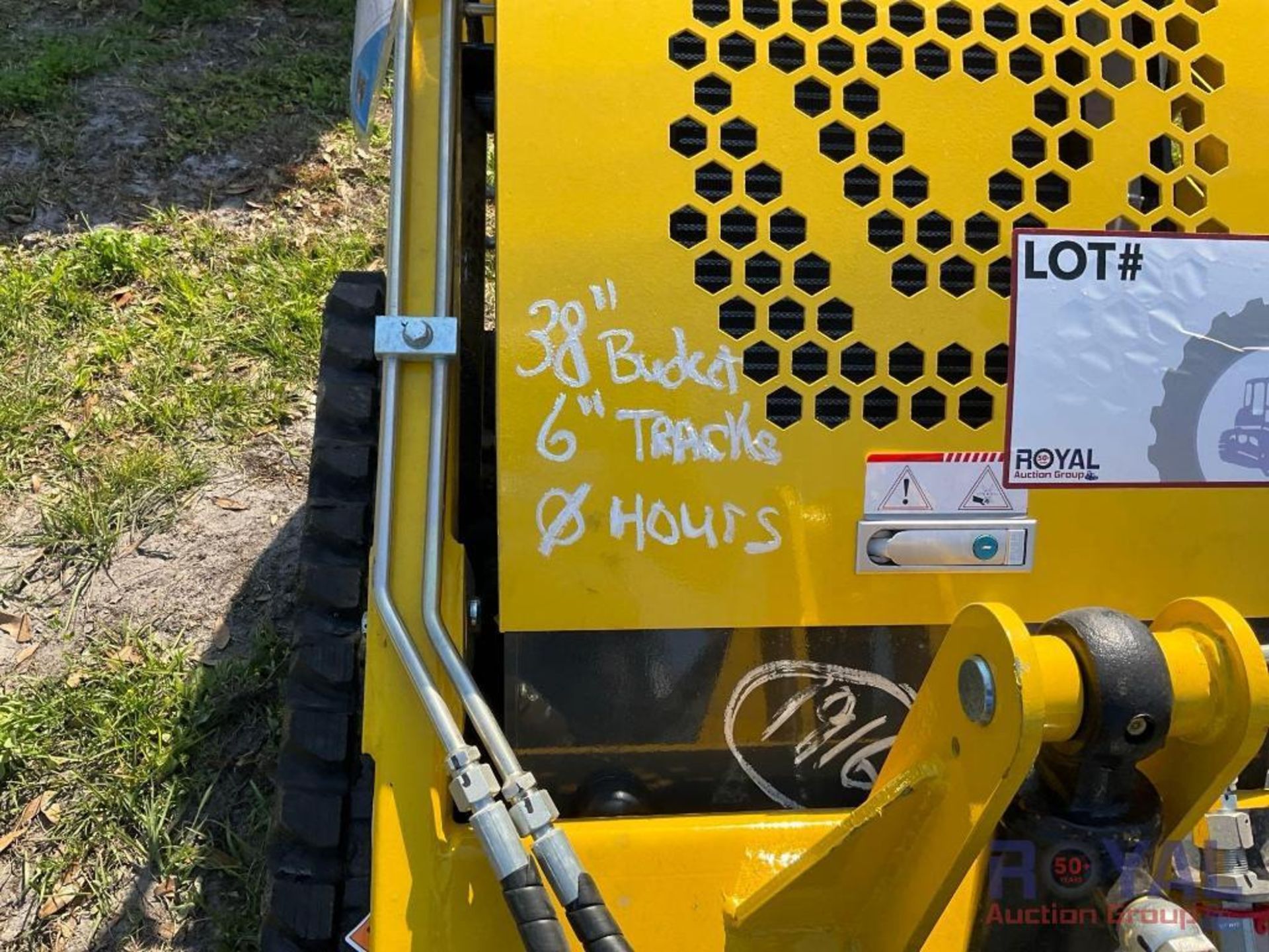 2024 EGN EG360 Stand On Mini Track Loader Skid Steer - Image 7 of 14