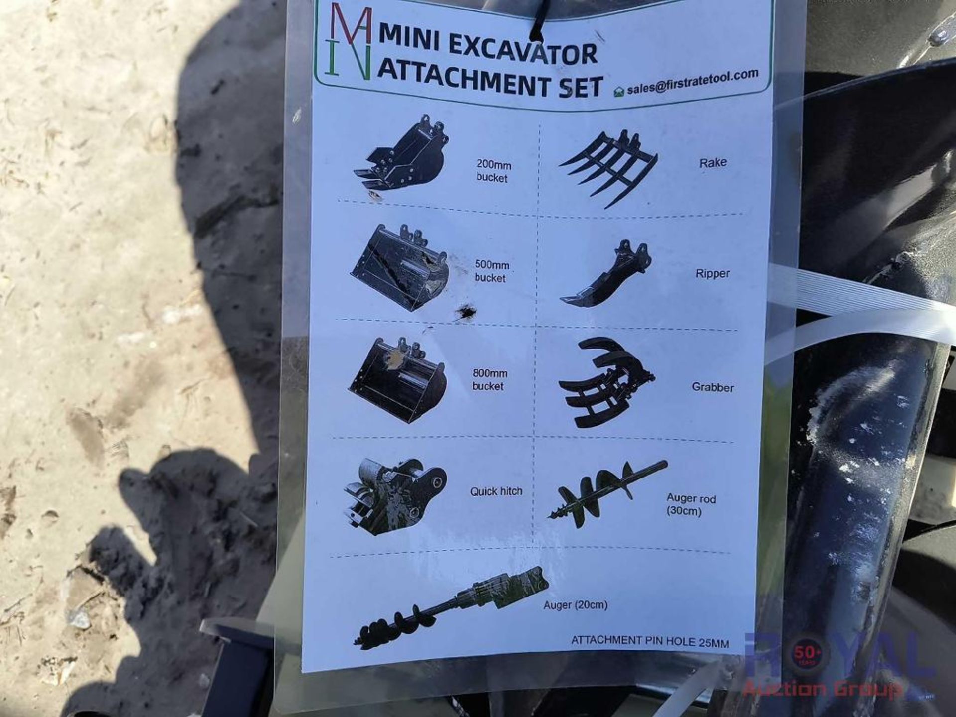 2024 Miva Mini Excavator Attachments - Image 5 of 5