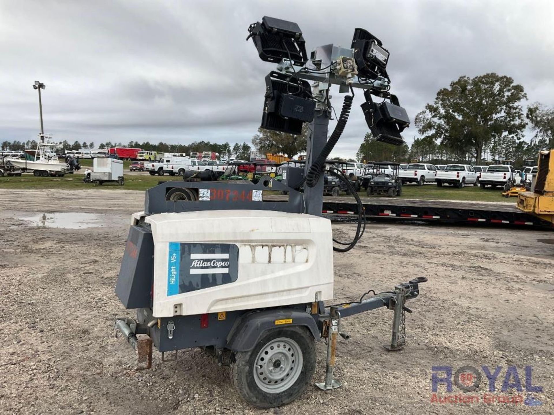 2020 Atlas Copco HiLight V5+ S/A Towable Light Tower - Image 3 of 17
