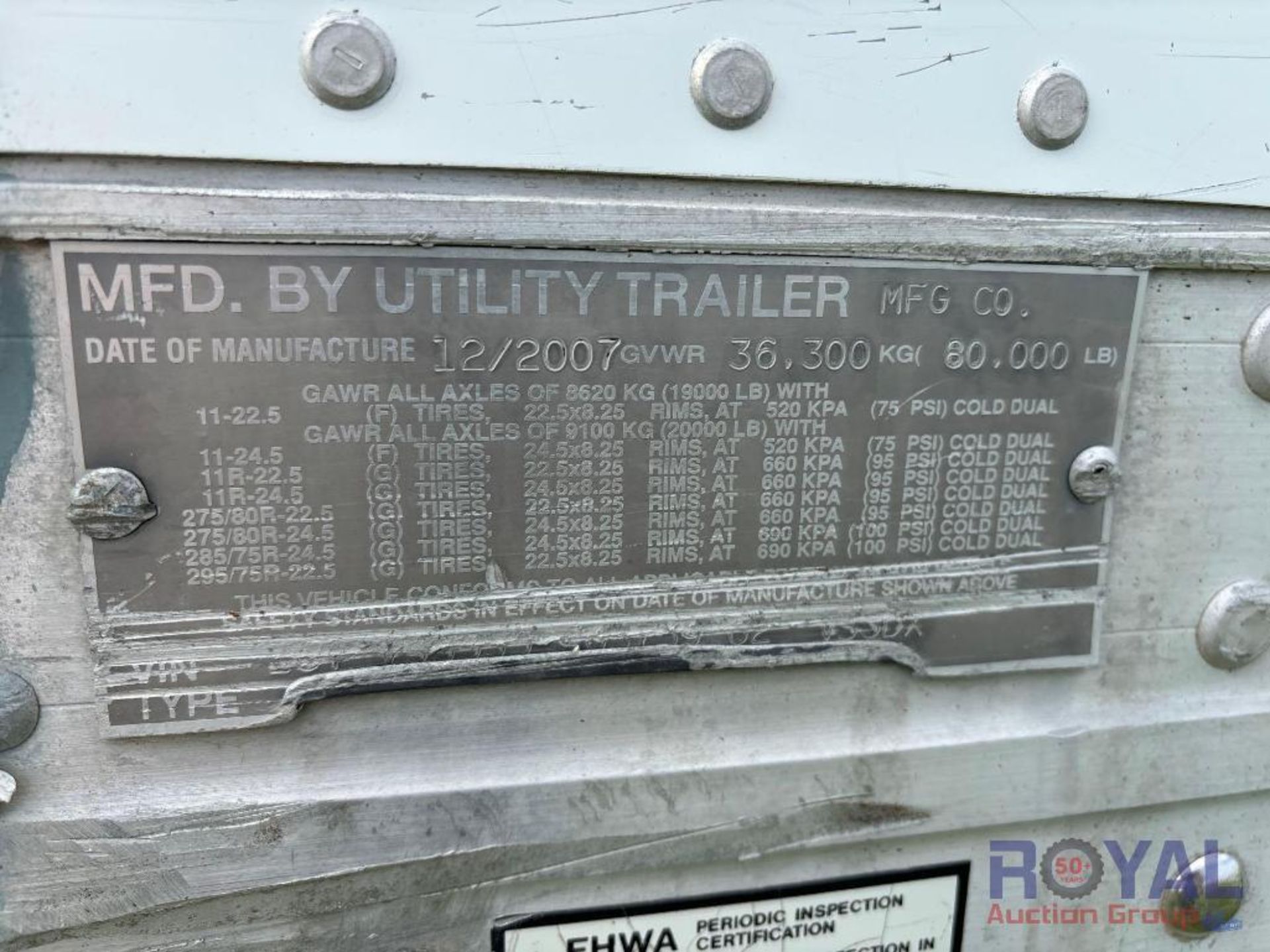 2009 Utility 4000D-X 53Ft Dry Van Trailer - Bild 8 aus 16