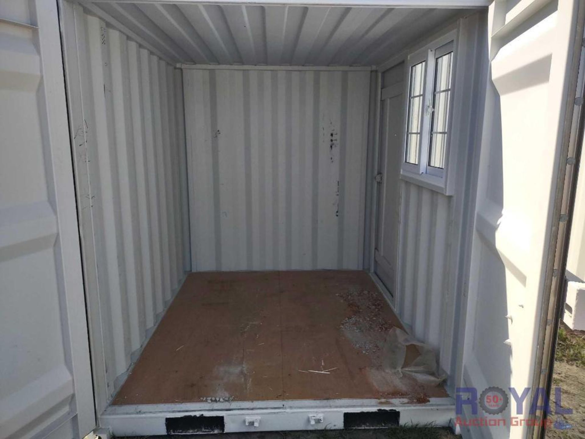 7x6 Shipping Container Shed