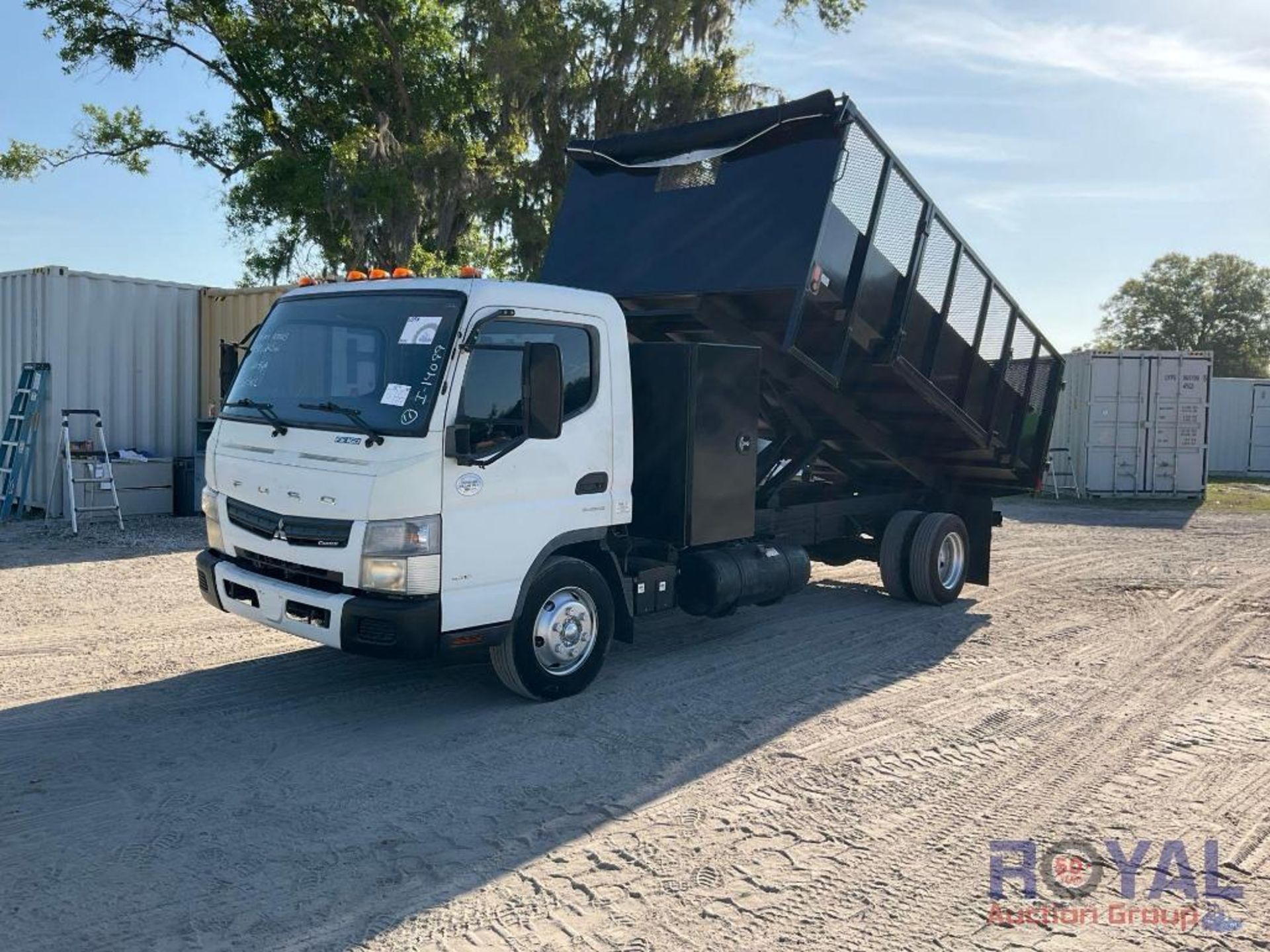 2015 Mitsubishi Fuso FEC72S Landscape Dump Truck