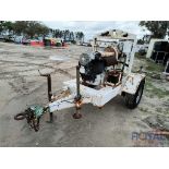 1999 Thompson 6in Vacuum-Assisted Heavy Duty Trash Pump S/A Trailer