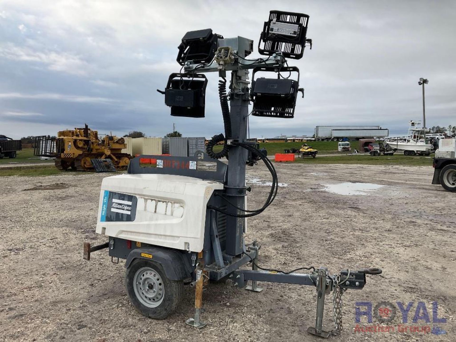 2020 Atlas Copco HiLight V5+ S/A Towable Light Tower - Image 2 of 17