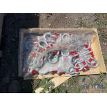 Pallet of Various Size Unused Shackles