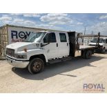 2004 GMC C5500 Crew Cab 12ft Flatbed Truck