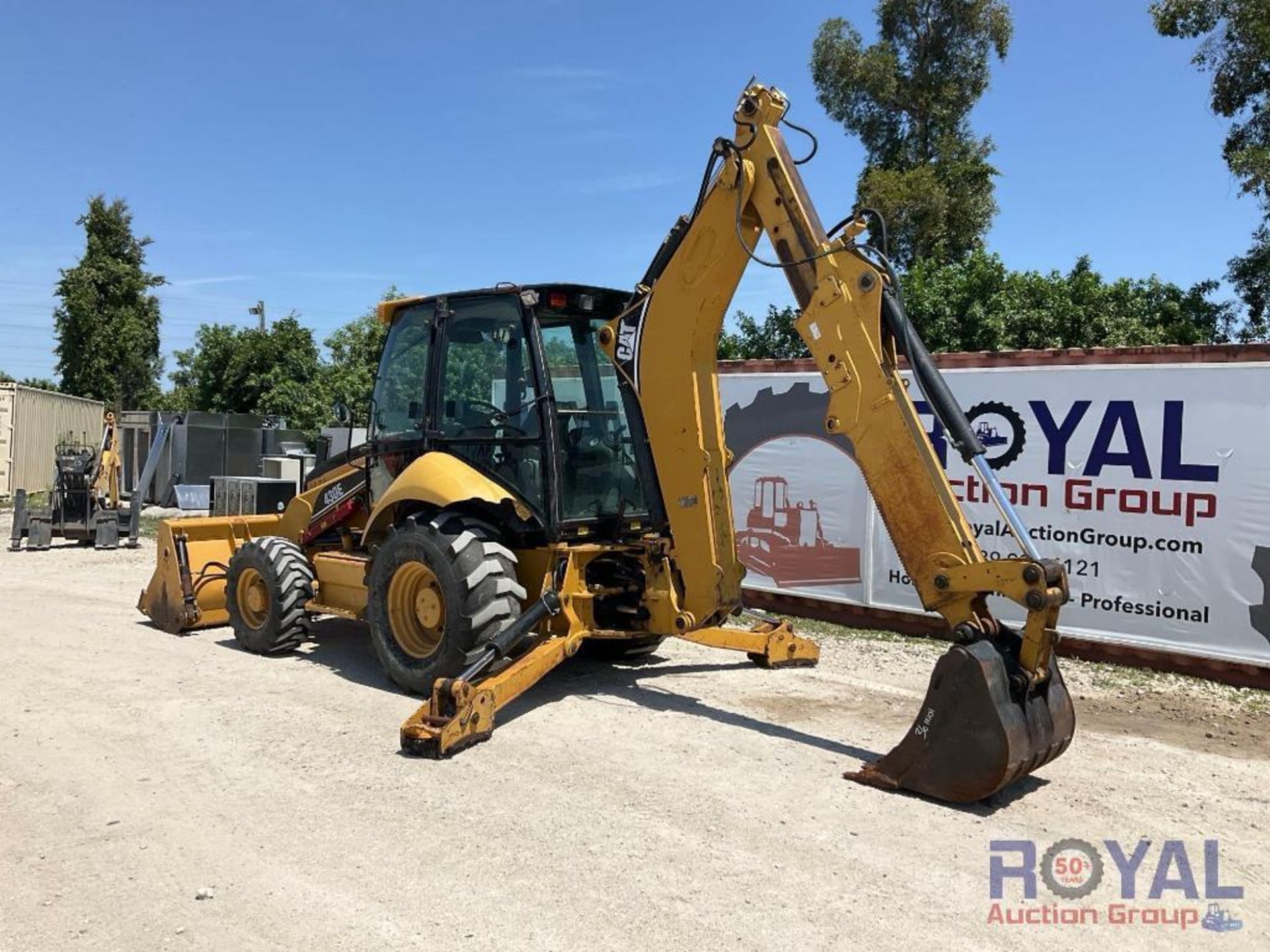 2007 Caterpillar 430E 4x4 Extendahoe Loader Backhoe - Image 4 of 34