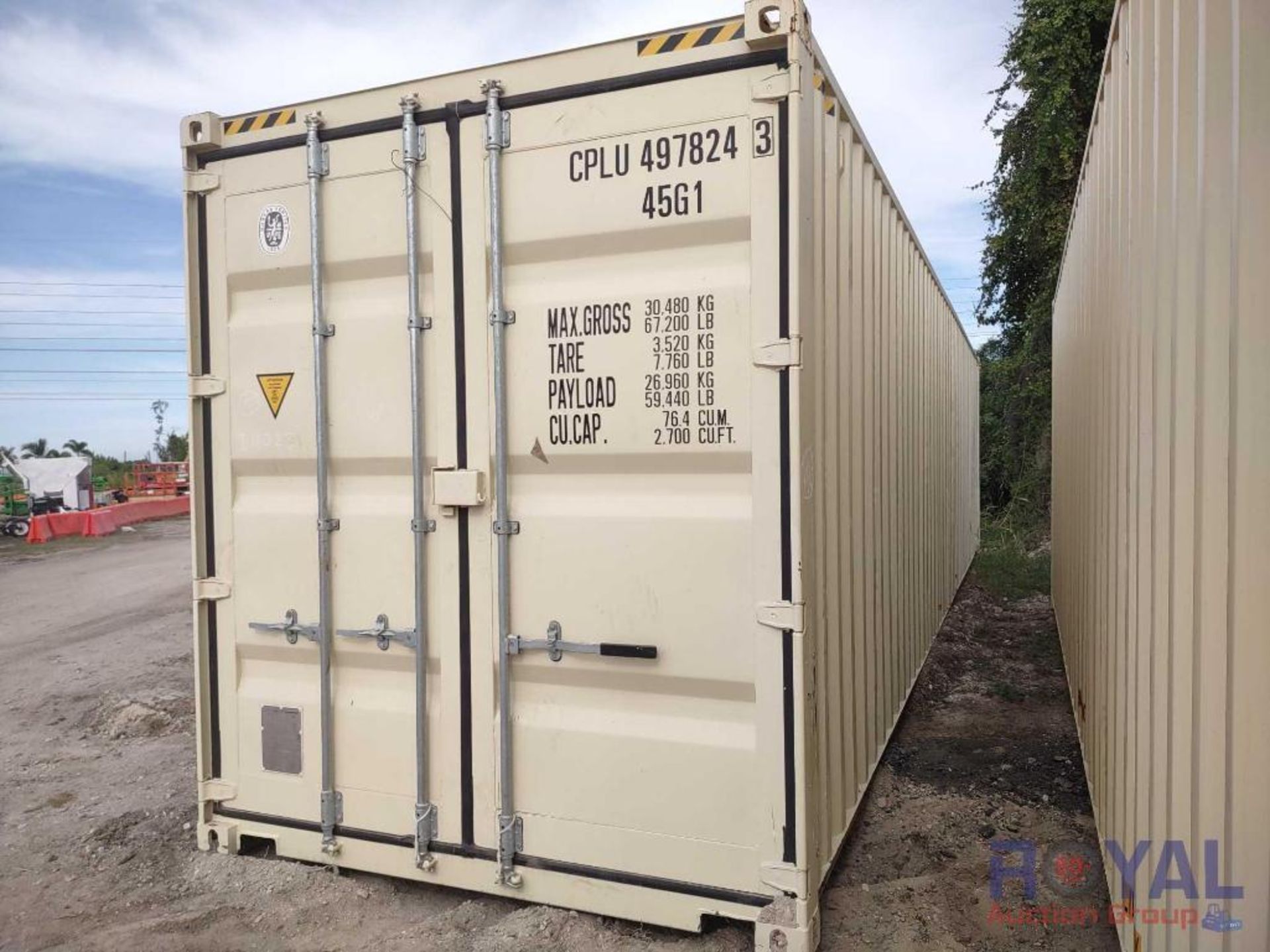 40ft One Time Use Shipping Container