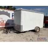 12ft by 6ft Enclosed Trailer