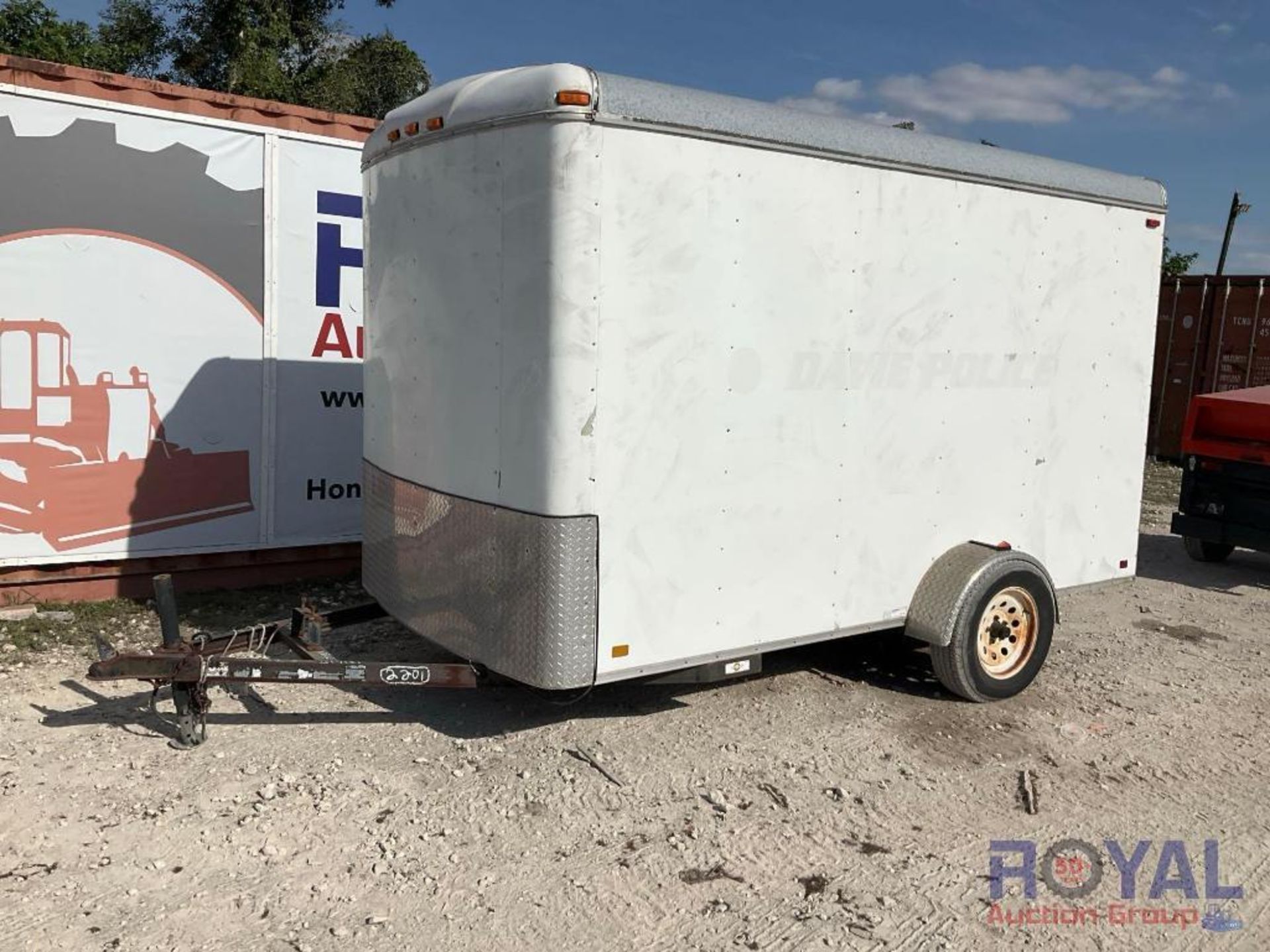 12ft by 6ft Enclosed Trailer