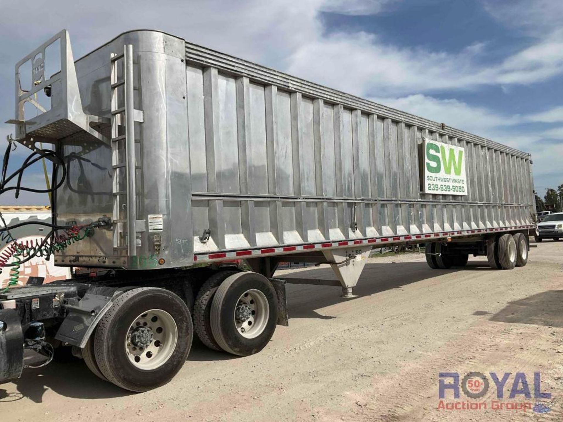 2022 Mac 53ft Aluminum Walking Floor Trailer