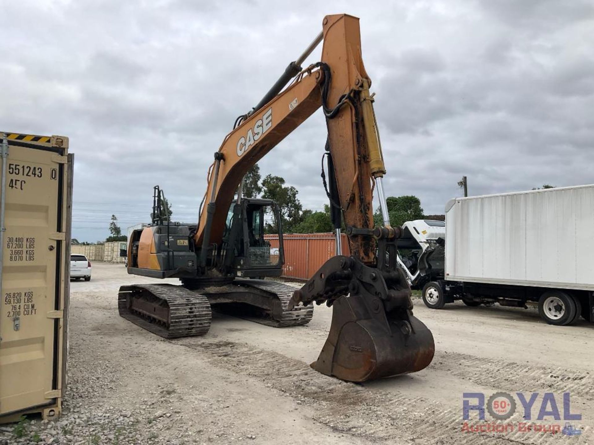 2017 Case CX210D Hydraulic Excavator - Image 2 of 25