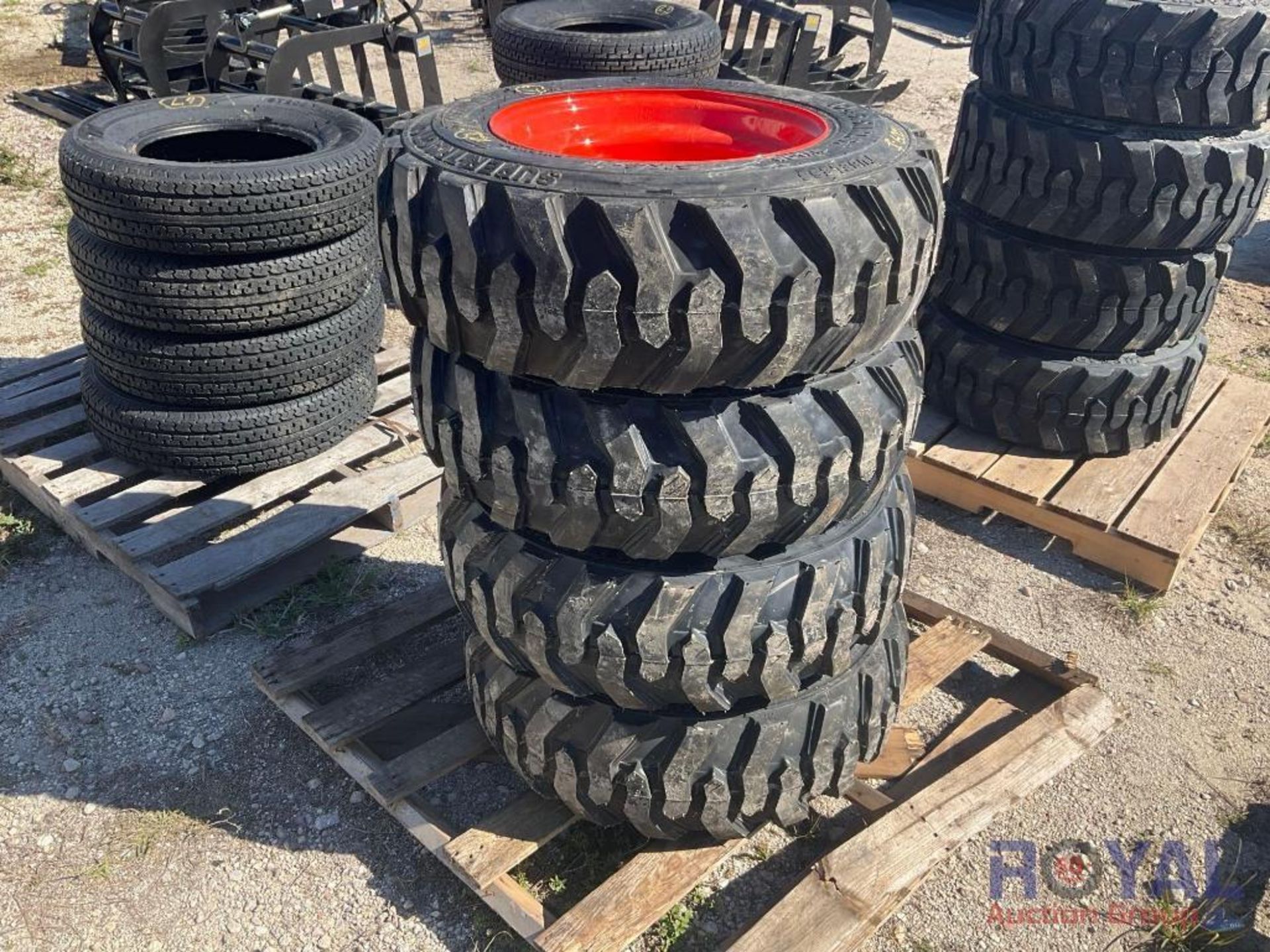 Unused 10-16.5N.H.S Skid Steer Forerunner Tires and Wheels - Image 2 of 4