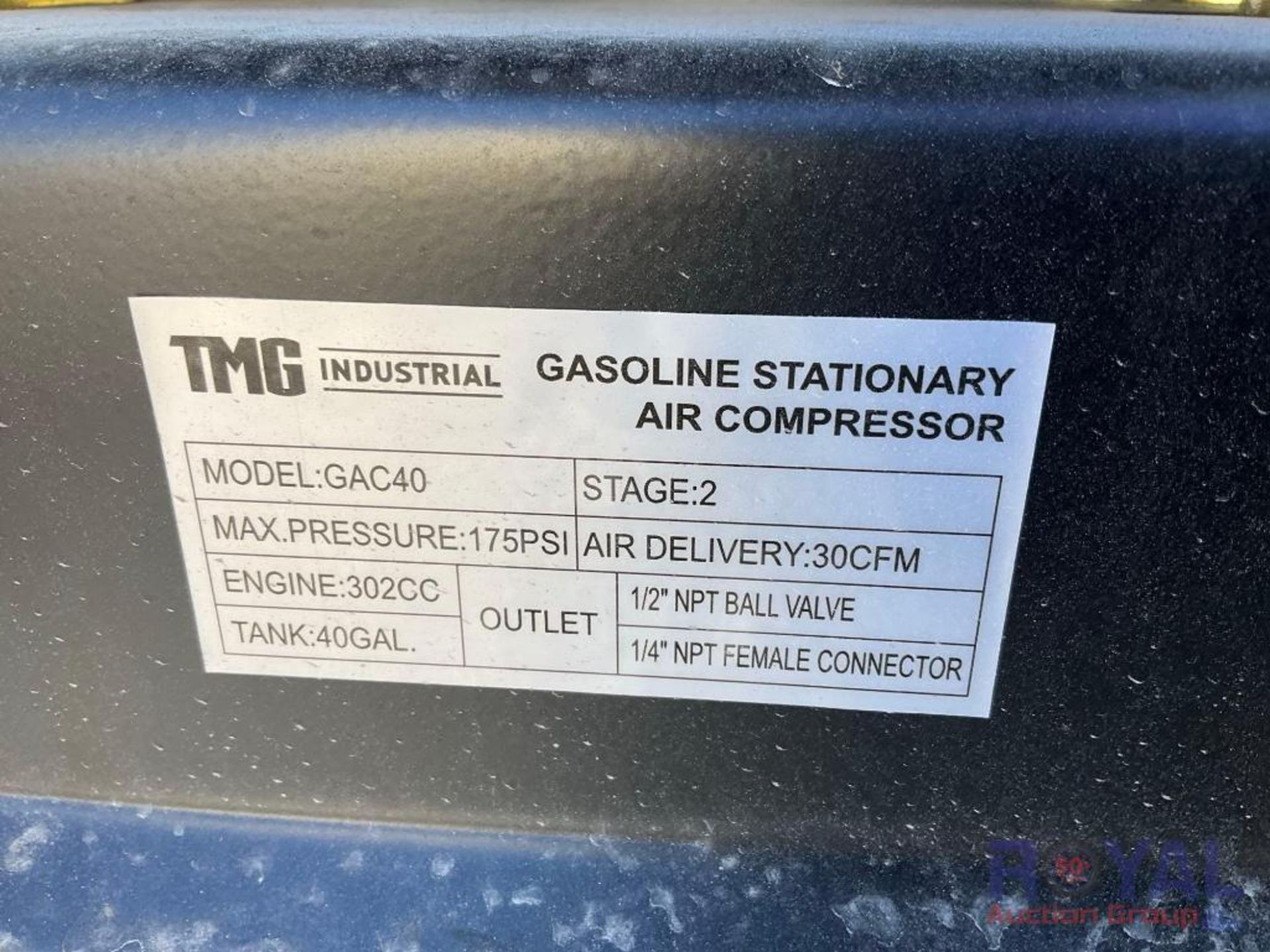 2024 TMG-GAC40 40 Gallon 2 Stage Air Compressor - Image 13 of 15
