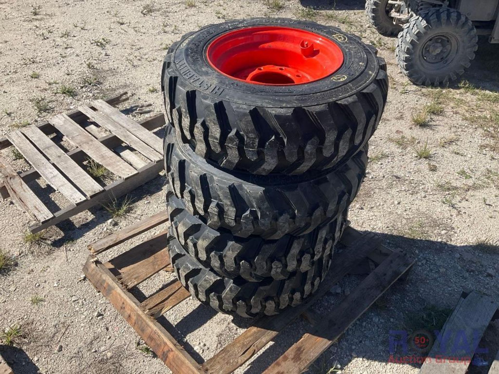 Unused 10-16.5N.H.S Skid Steer Forerunner Tires and Wheels - Image 4 of 4