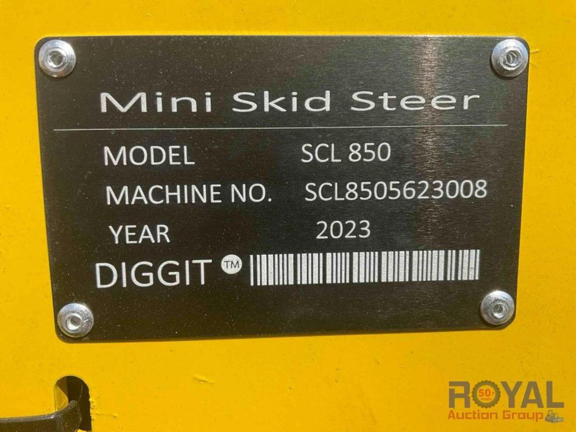 2023 DIGGIT SCL 850 Mini Track Loader Skid Steer - Image 5 of 20