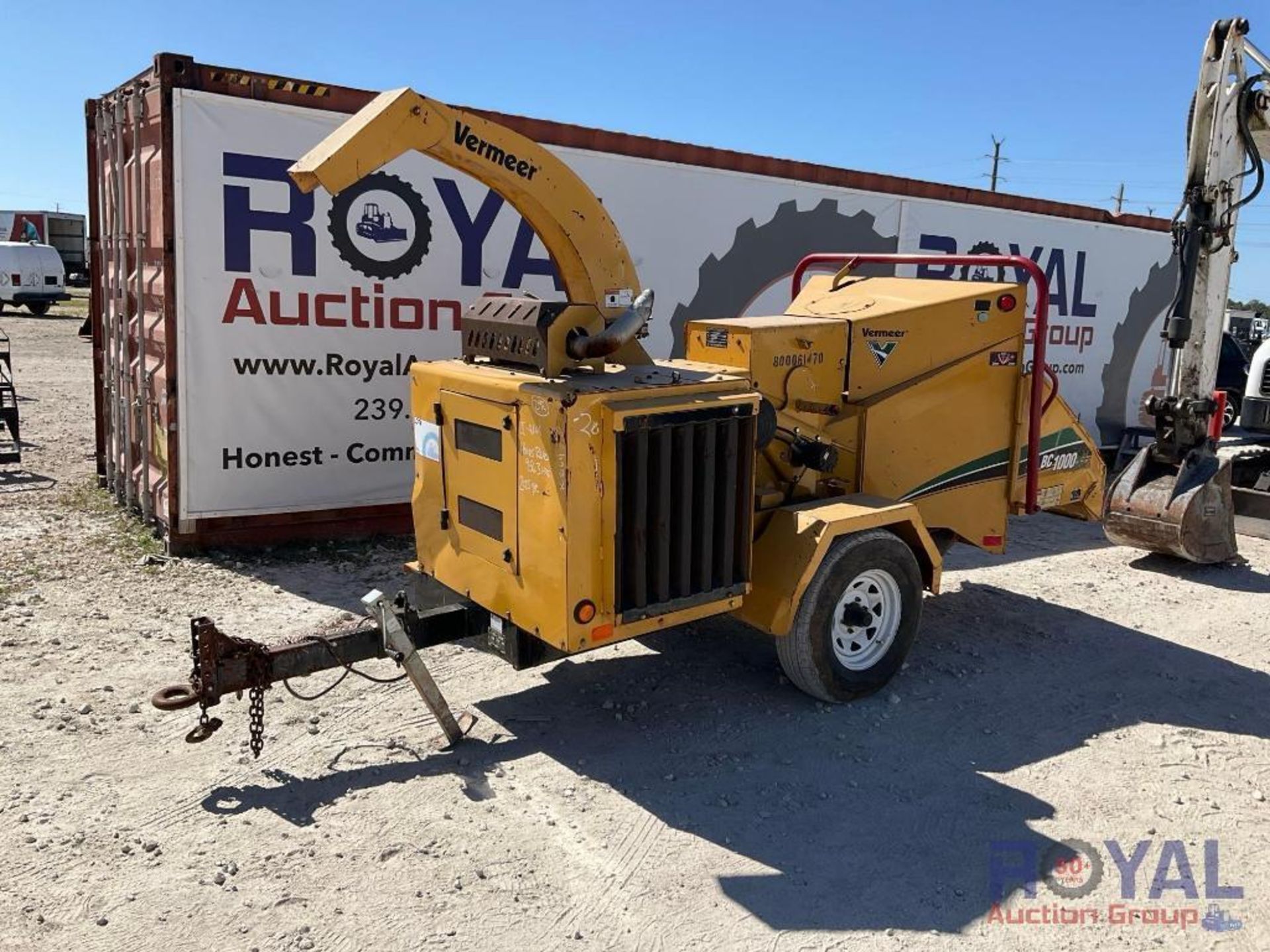 2015 Vermeer BC1000XL Towable Wood Chipper