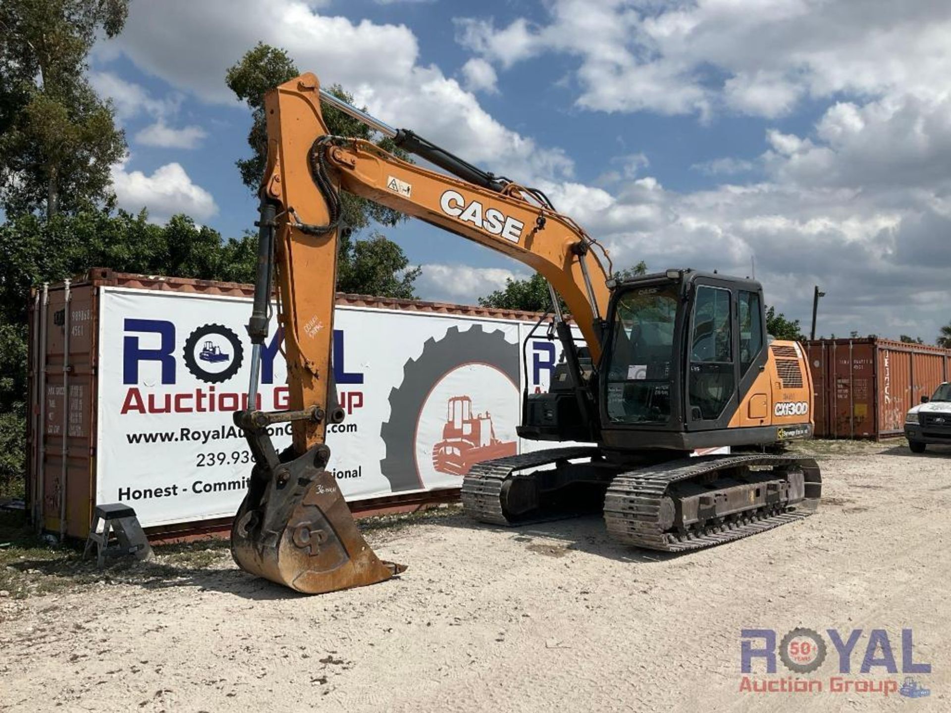 2018 Case CX130D Hydraulic Excavator