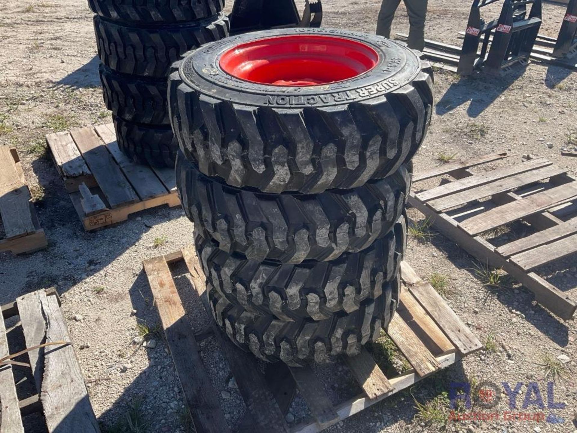 Unused 10-16.5N.H.S Skid Steer Forerunner Tires and Wheels - Image 3 of 4