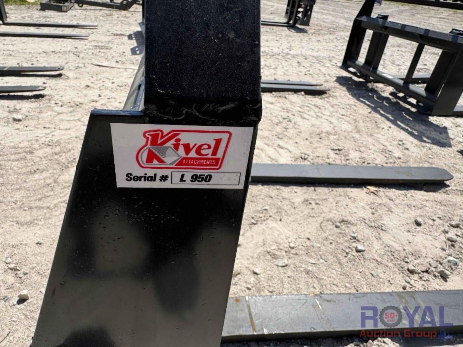 2024 Kivel 48in 3500lbs Skid Steer Fork Attachment - Bild 5 aus 6