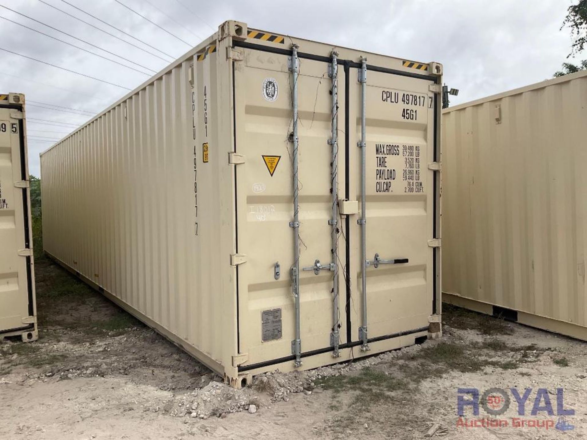 40ft One Time Use Shipping Container - Image 2 of 8