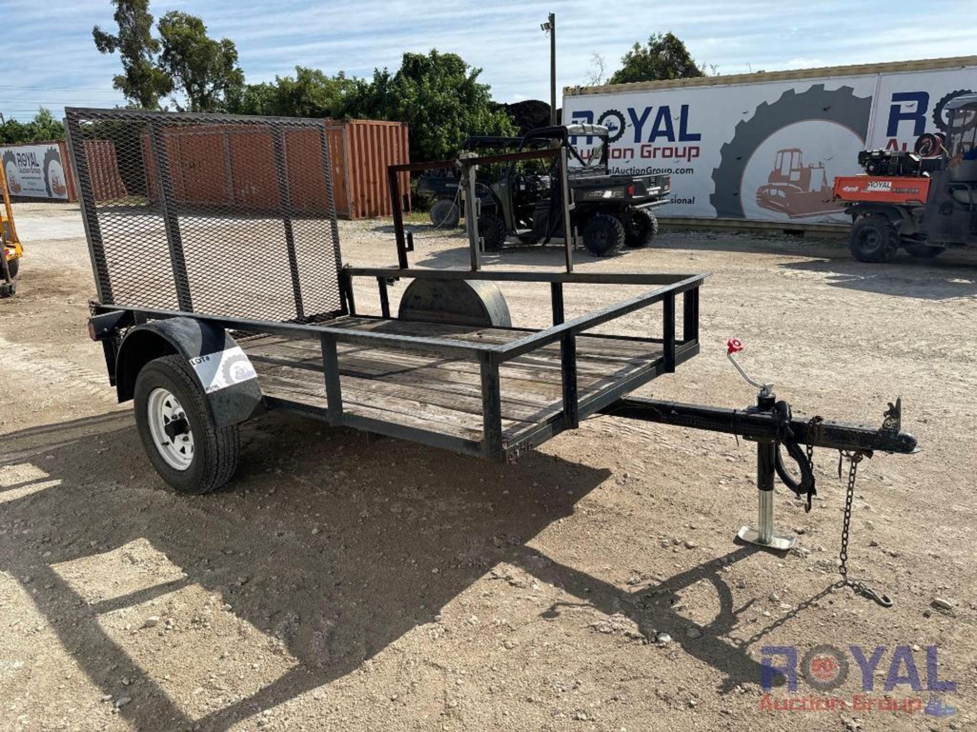 Homemade 8x5 S/A Utility Trailer - Image 2 of 11