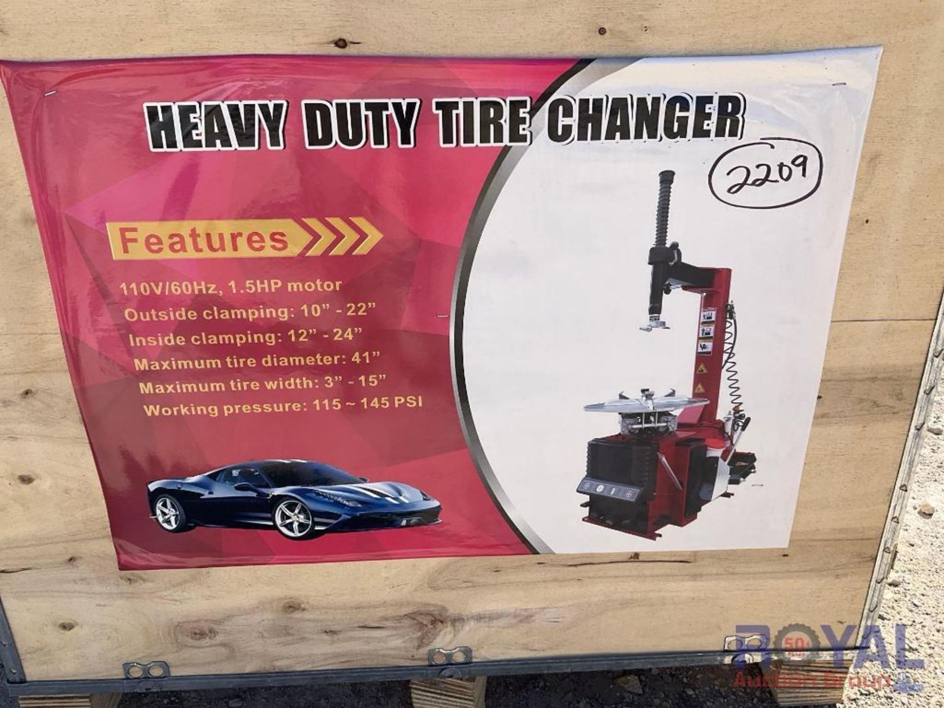 2024 Heavy Duty Tire Changer