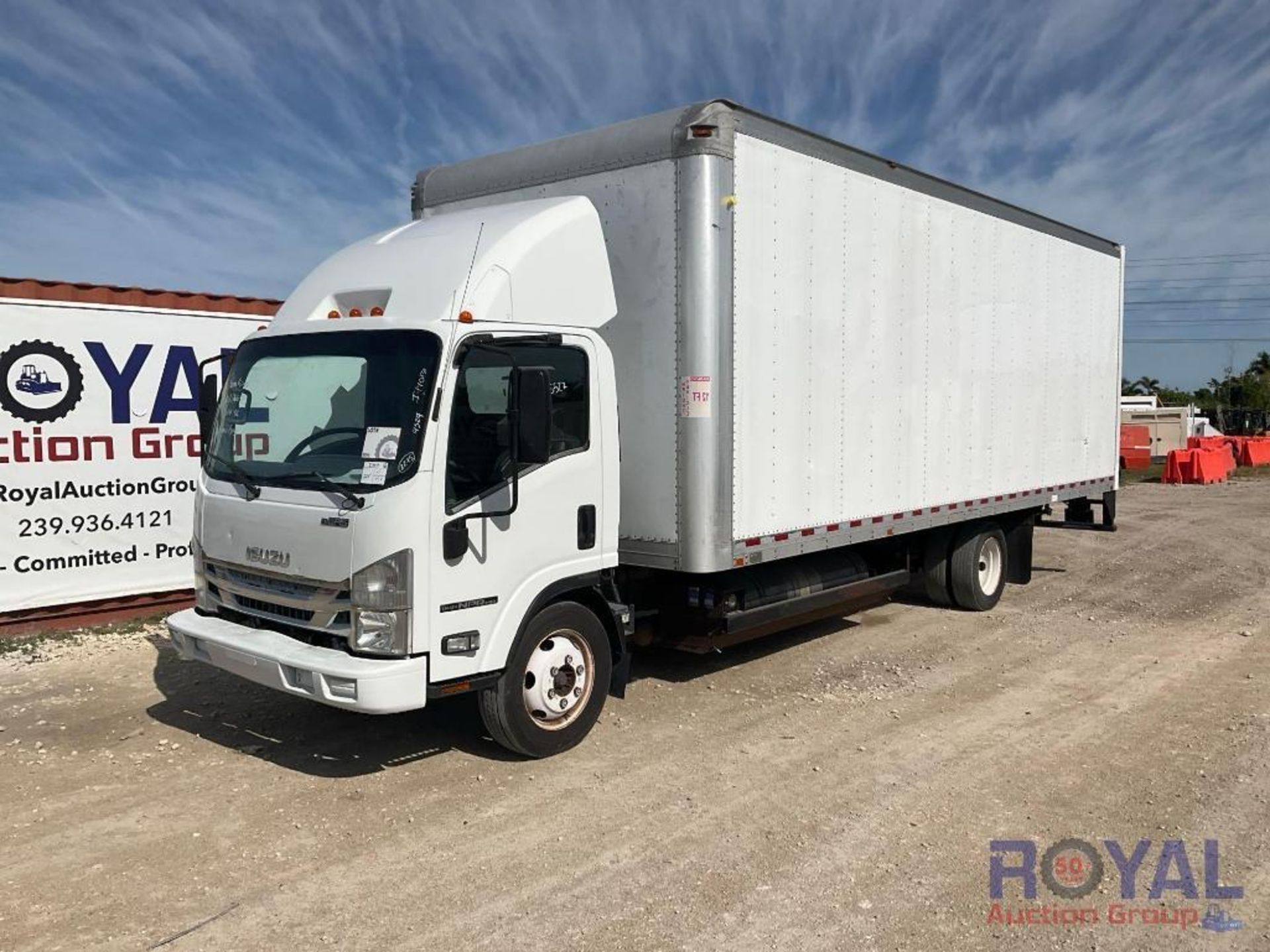 2016 Isuzu NPR HD 24ft Box Truck