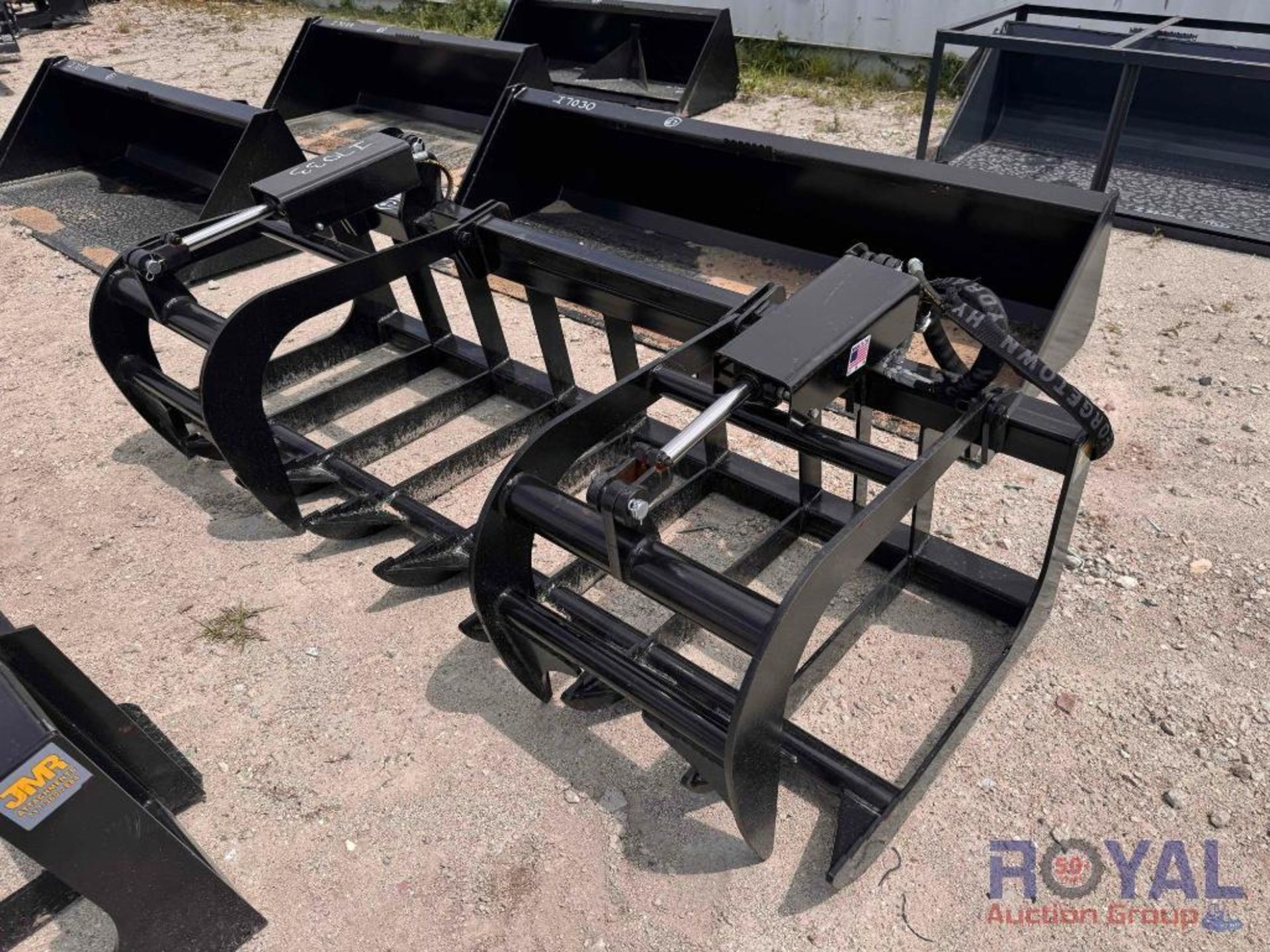 2024 JMR Dual Cylinder 78in Root Grapple Skid Steer Attachment - Bild 4 aus 4