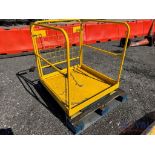 Forklift Collapsible Safety Cage Man Basket