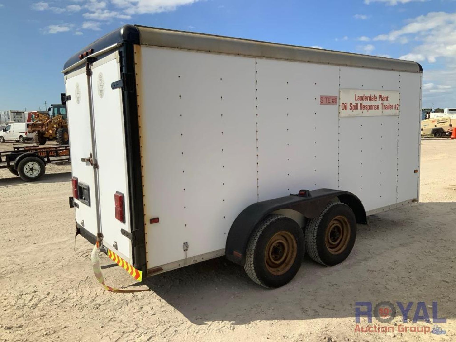 1992 Wells Cargo TW142 / CW1422UI 16ft T/A Enclosed Trailer - Image 2 of 11